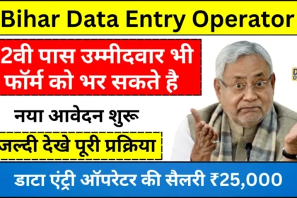 Bihar Data Entry Operator Recruitment 2024