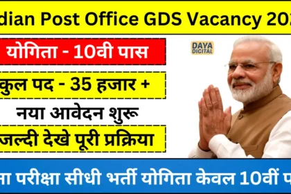 Indian Post Office GDS Vacancy 2024