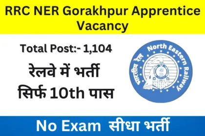 RRC NER Gorakhpur Apprentice Vacancy