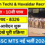 SSC MTS Recruitment 2024